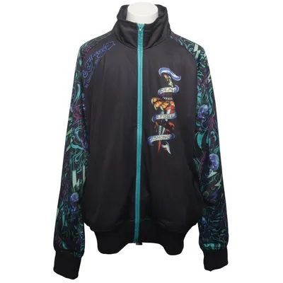 Trainingsjacke (Schwarz, Mehrfarbig) von Ed Hardy by Christian Audigier Polyester
