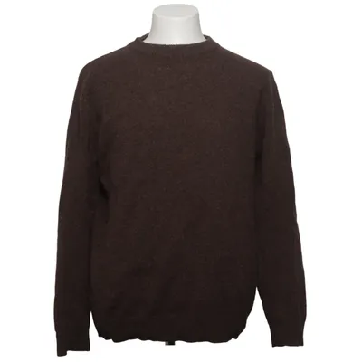 Sweater (Brown) from Basic Style Nylon, Wool