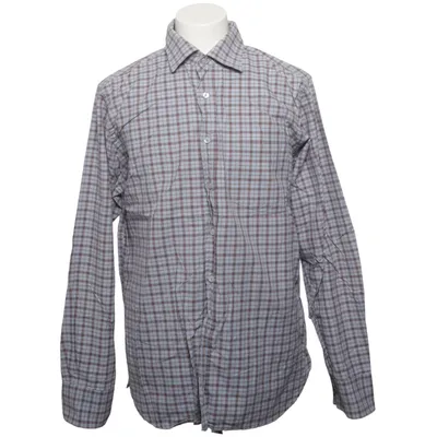 Shirt (Blue, Brown) from Batistini Cotton