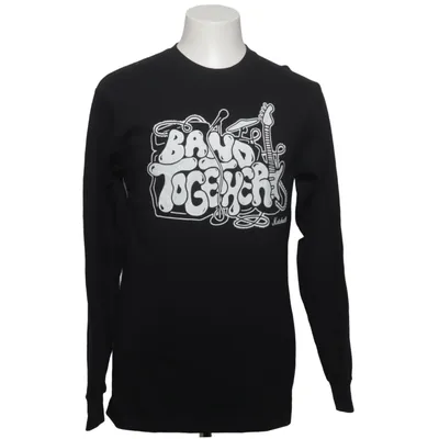 T-shirt à manches longues (Noir) de Gildan Hammer Coton