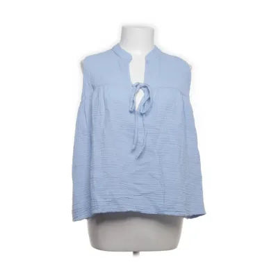 Peplumtopp (Blå) från Made in italy Bomull