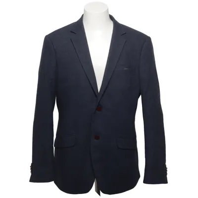 Blazer (Blauw, Bruin) van Bertoni Polyester, Wol