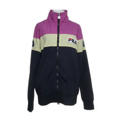 Träningsjacka (Lila, Gul, Svart) från Fila Nylon, Polyester