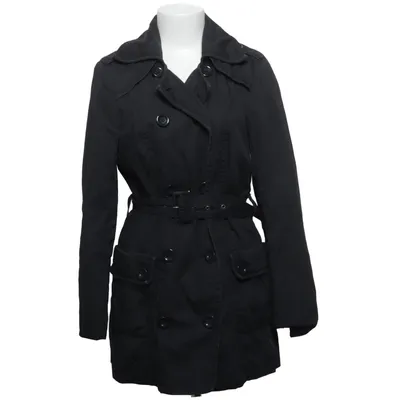 Trenchcoat (Svart) från ONLY Limitless Bomull, Polyester