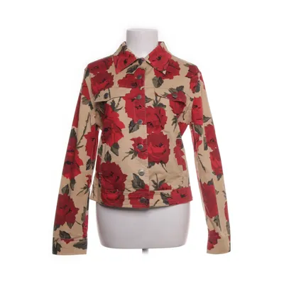 Jeansjacka (Röd, Beige, Flerfärgad) från More & More Bomull, Elastan