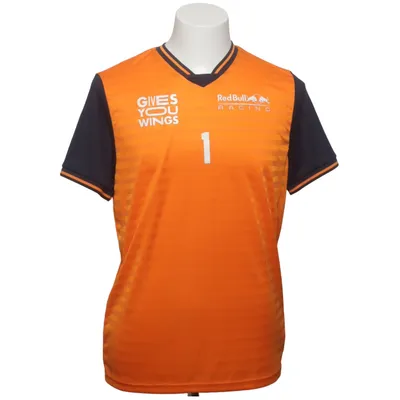 Voetbalshirt (Oranje, Blauw) van Redbull Elastaan, Polyester
