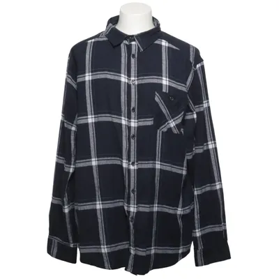 Flanellen overhemd (Blauw, Wit) van Identic Man Katoen, Polyester, Viscose