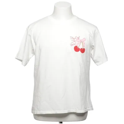 T-shirt (Wit) van Made in italy Katoen