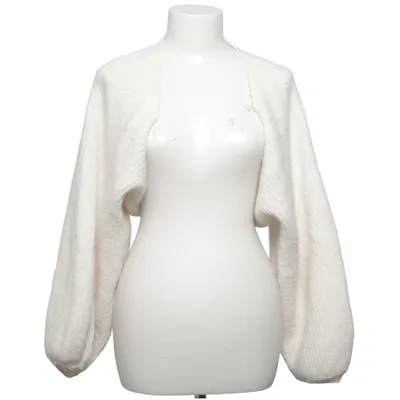 Bolero (Wit) van Gina Tricot Acryl, Polyamide, Gerecycled polyester, Wol