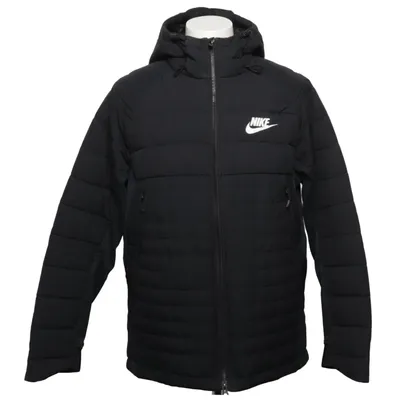 Vinterjacka (Svart) från Nike Bomull, Polyester