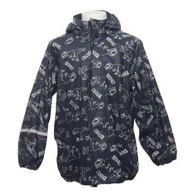 Regnjakke (Blå, Hvid) fra Caretec Polyester, Polyurethan