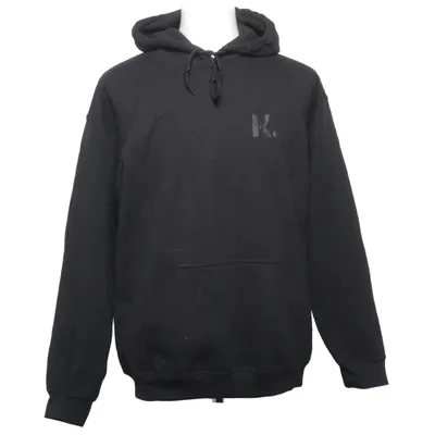 Huvtröja (Svart) från Gildan Bomull, Polyester