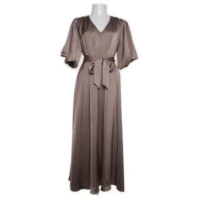 Maxi jurk (Bruin) van Neo Noir Elastaan, Polyester