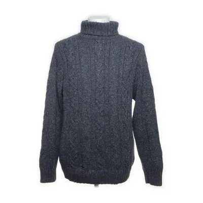 Turtleneck (Blue, White) from Ragman Cotton