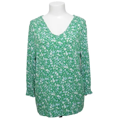 Bluse (Grøn, Blå, Hvid) fra Essentials by Tchibo Elastan, Viscose