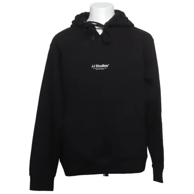 Huvtröja (Svart) från Jack & Jones Ekologisk bomull, Återvunnen polyester