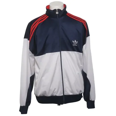 Sports jacket (Blue, White, Red) from Adidas Originals Polyester
