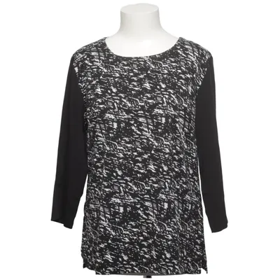 Blouse (Black, White) from Jacett Polyester