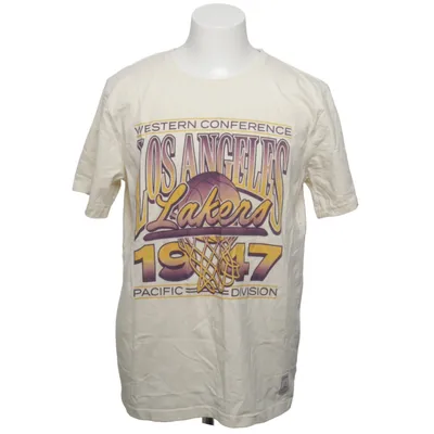 T-shirt (Hvid, Flerfarvet) fra Los Angeles Lakers Bomuld