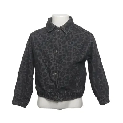 Veste en jean (Noir, Gris) de Zara Coton