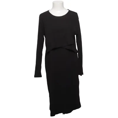 Nursing dress (Black) from H&M Mama Cotton, Elastane