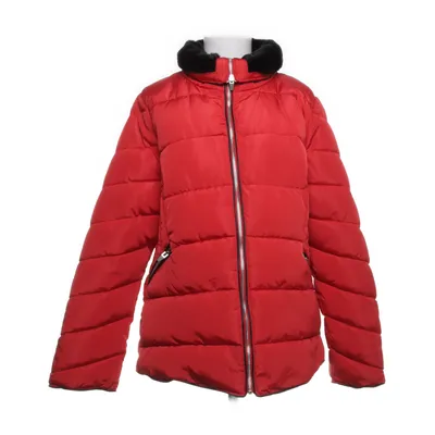 Winter jacket (Red) from Jean Pascale Polyester, Faux fur, Fox fur, Acrylic