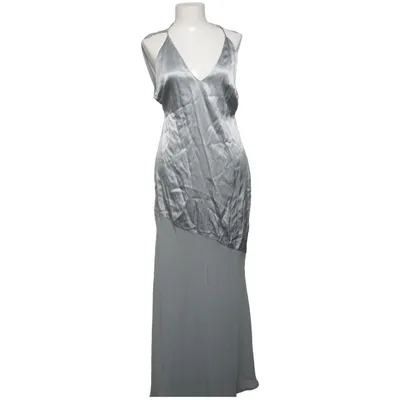 Maxikjole (Sølv) fra Zara Elastan, Viscose