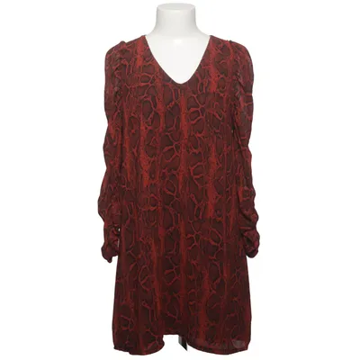 Dress (Red, Black) from IAM Polyester