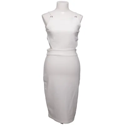 Klänning (Vit) från Instyle Elastan, Polyester