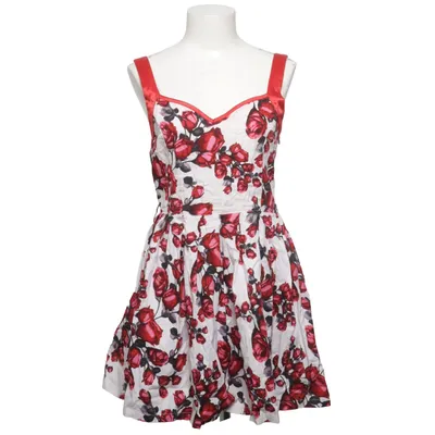 Dress (White, Red, Multicolored) from Banned Cotton, Elastane