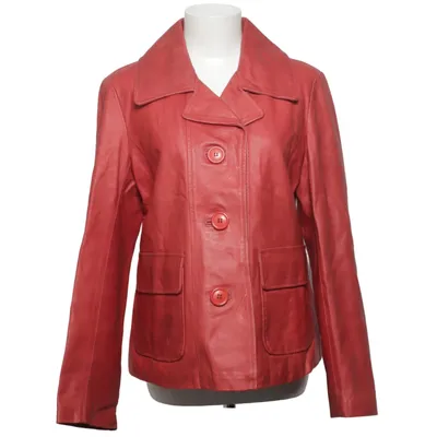 Jacke (Rot) von Pelle Leder, Viskose