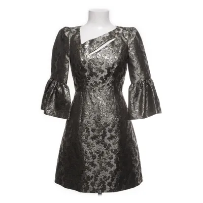 Robe (Gris, Or, Noir) de Karen Millen Acétate, Fibre métallique, Polyester, Viscose
