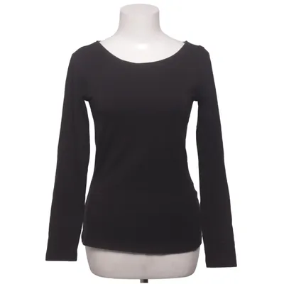 T-shirt à manches longues (Noir) de Anna Field Coton, Élasthane