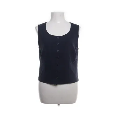 Suit vest (Blue) from Lecomte Elastane, Linen, Polyester, Viscose