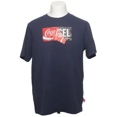T-shirt (Bleu) de Diesel Coton, Polyester