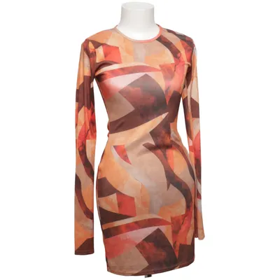Kjole (Rød, Brun, Orange) fra PrettyLittleThing Elastan, Polyester