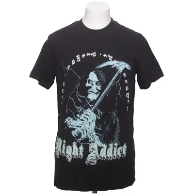 T-shirt (Noir) de Night Addict Coton