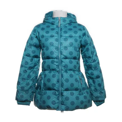 Winterjas (Blauw) van Lands' End Polyester, Dons, Elastaan
