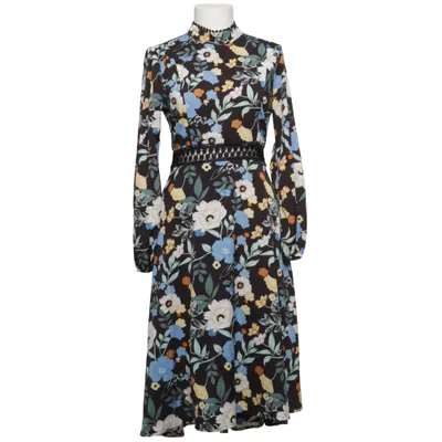 Maxi dress (Black, Blue, Multicolored) from Boohoo Polyester