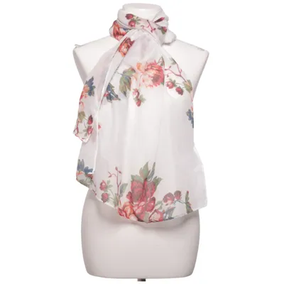 Sjaaltje (Wit, Meerkleurig) van Avon Polyester