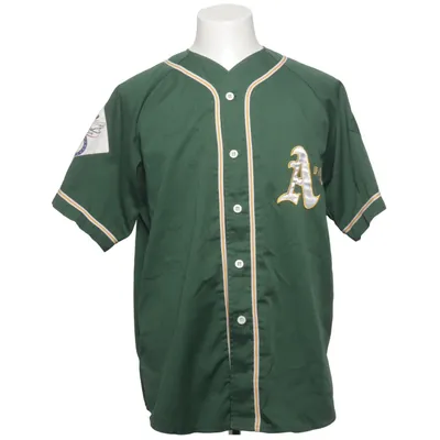 Maillot de baseball (Vert) de Starter Coton, Polyester