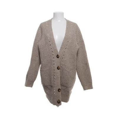 Kofta (Brun, Beige) från DÔEN Alpackaull, Merinoull, Polyamid