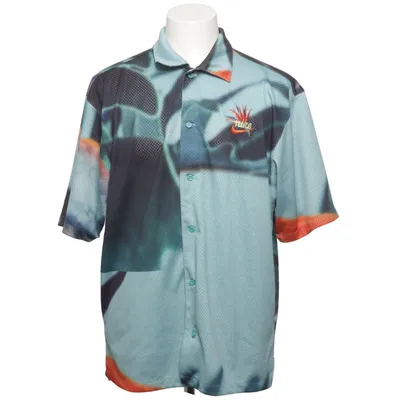 Short sleeve shirt (Green, Multicolored) from Nike Polyester
