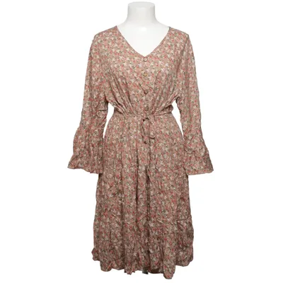 Robe (Marron, Multicolore) de Leana Mode Coton