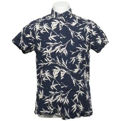 Short sleeve shirt (Blue, White) from Cedarwood State Cotton