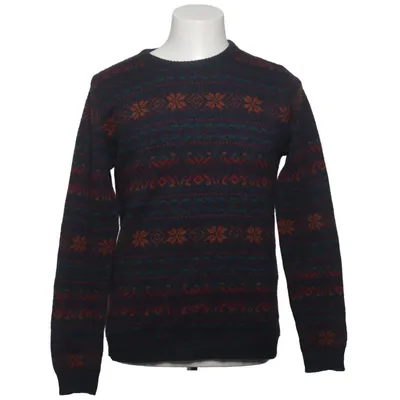 Sweater (Blue, Multicolored) from Pull & Bear Acrylic, Nylon, Wool