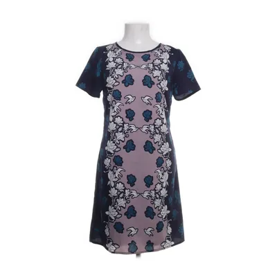 Dress (Purple, Blue, White) from Uttam Boutique Polyester