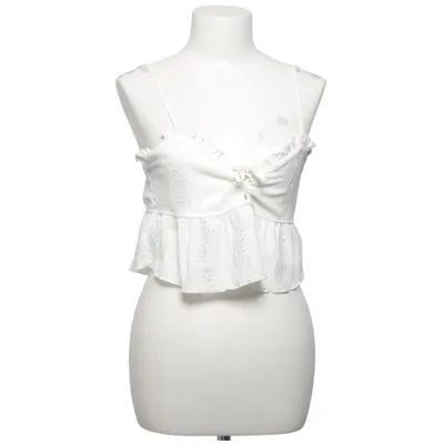 Crop top (Vit) från New Yorker Bomull, Elastan, Polyester