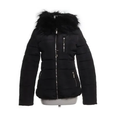 Winter jacket (Black) from Roco Baroco Cotton, Polyester, Faux fur