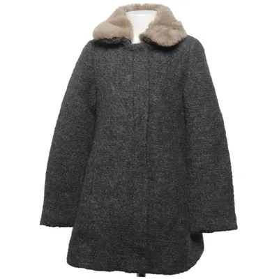 Frakke (Grå, Beige) fra POMPdeLUx Polyester, Viscose, Uld